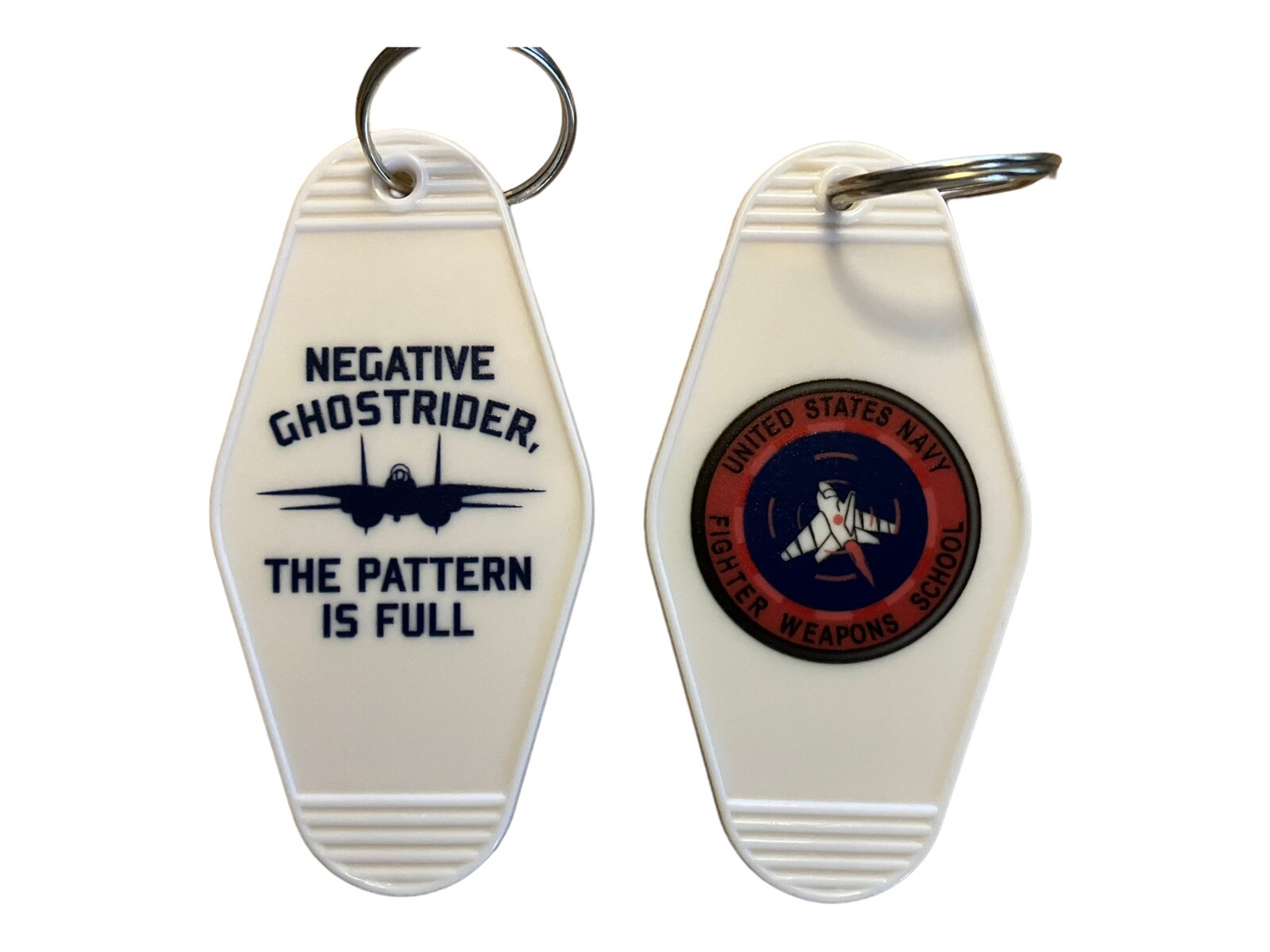 TOP GUN inspired keytag