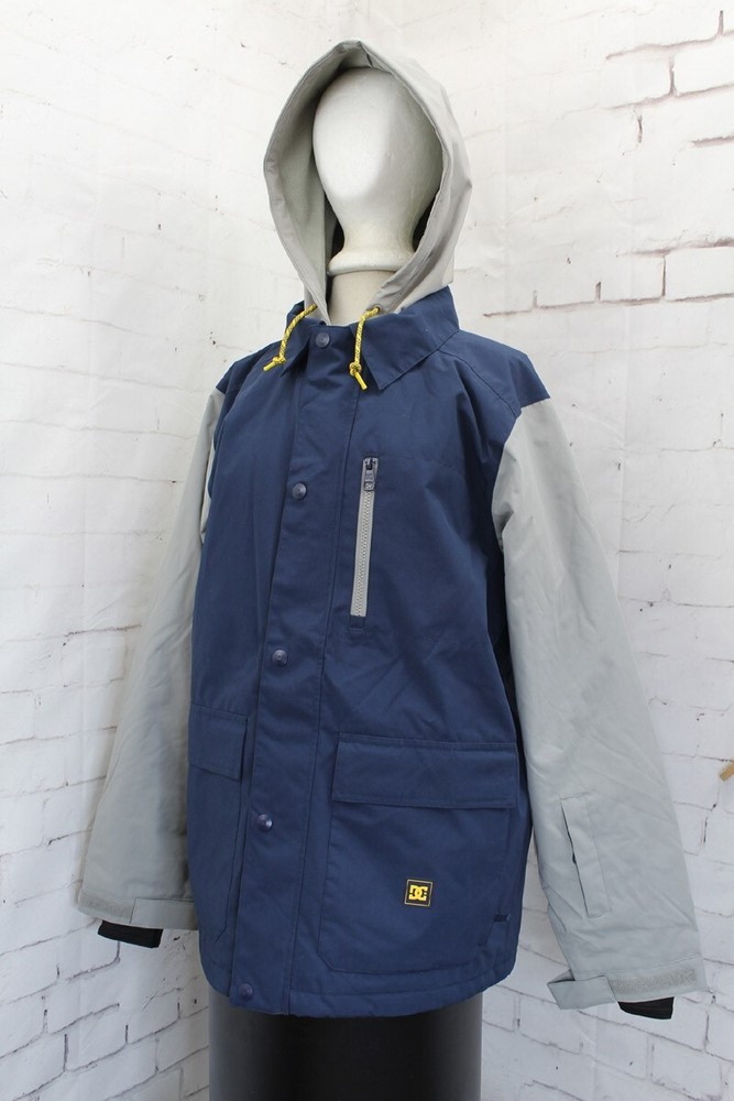 DC Bandwidth Snowboard Jacket, Men's Medium, Dress Blues New