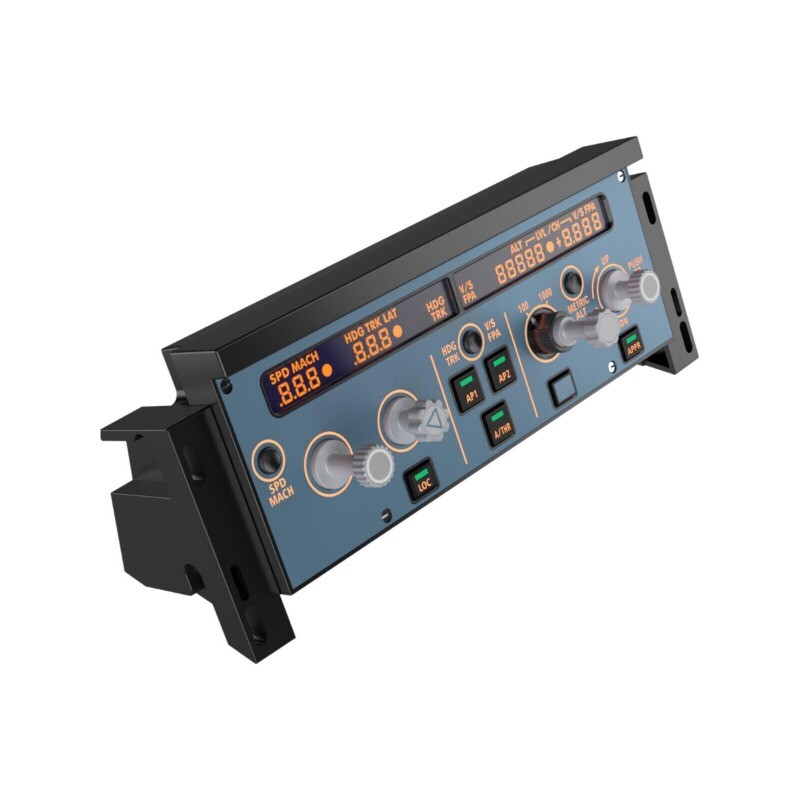 A320 FCU Flight Control Unit Panel X-Plane MSFS2020 Game Simulator 2 Model SET