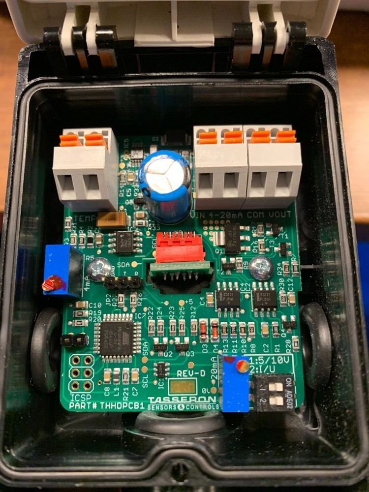 Tasseron duct humidity sensor 3% no temperature element