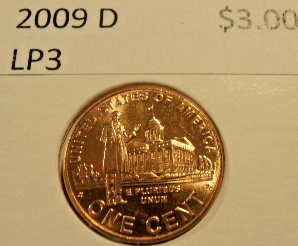 2009 D Lincoln Bicentennial Cent - LP3, BU selected from a nice roll