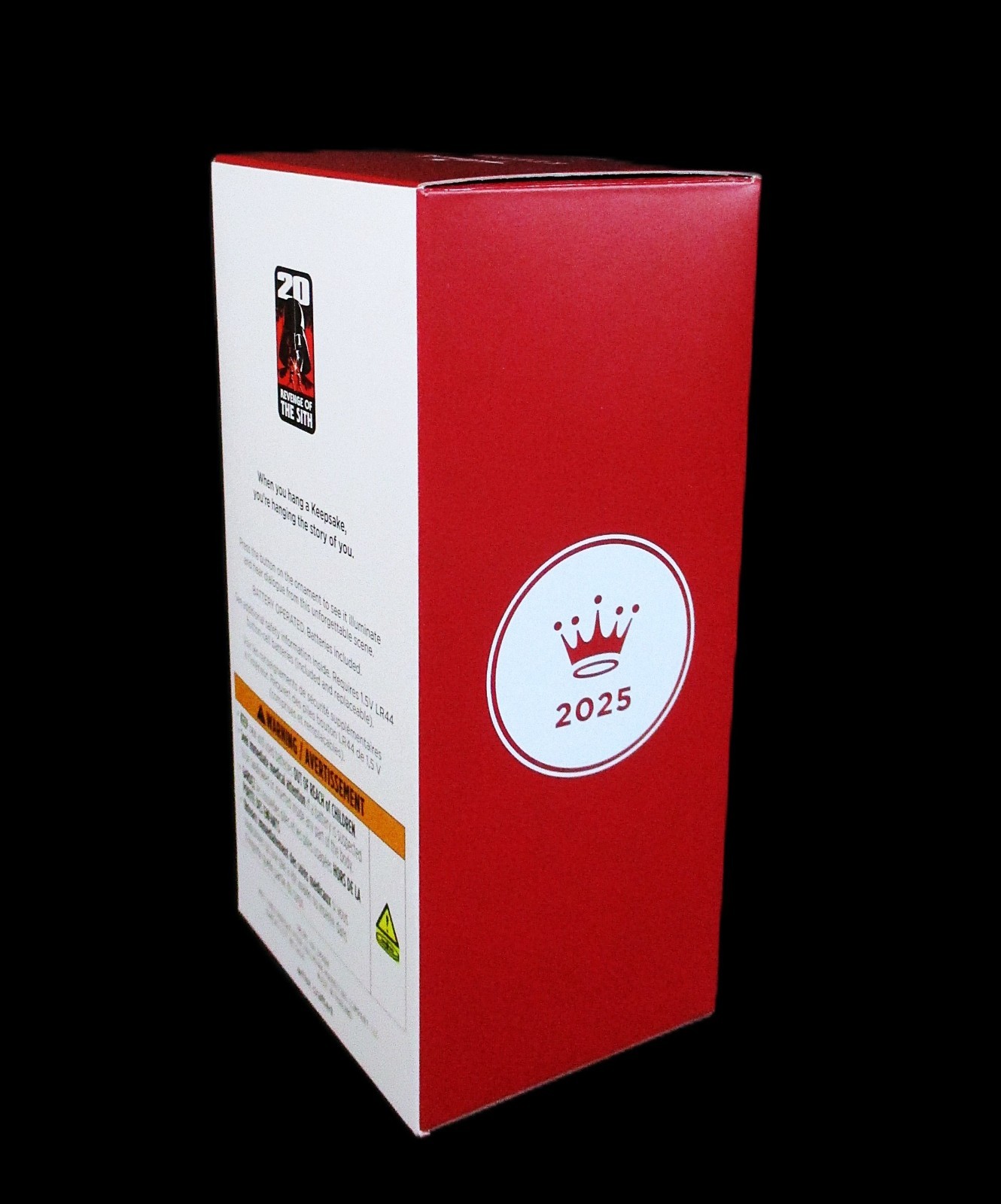 2025 HALLMARK ORNAMENT EXECUTE ORDER 66 STAR WARS REVENGE OF SITH LIGHT SOUND