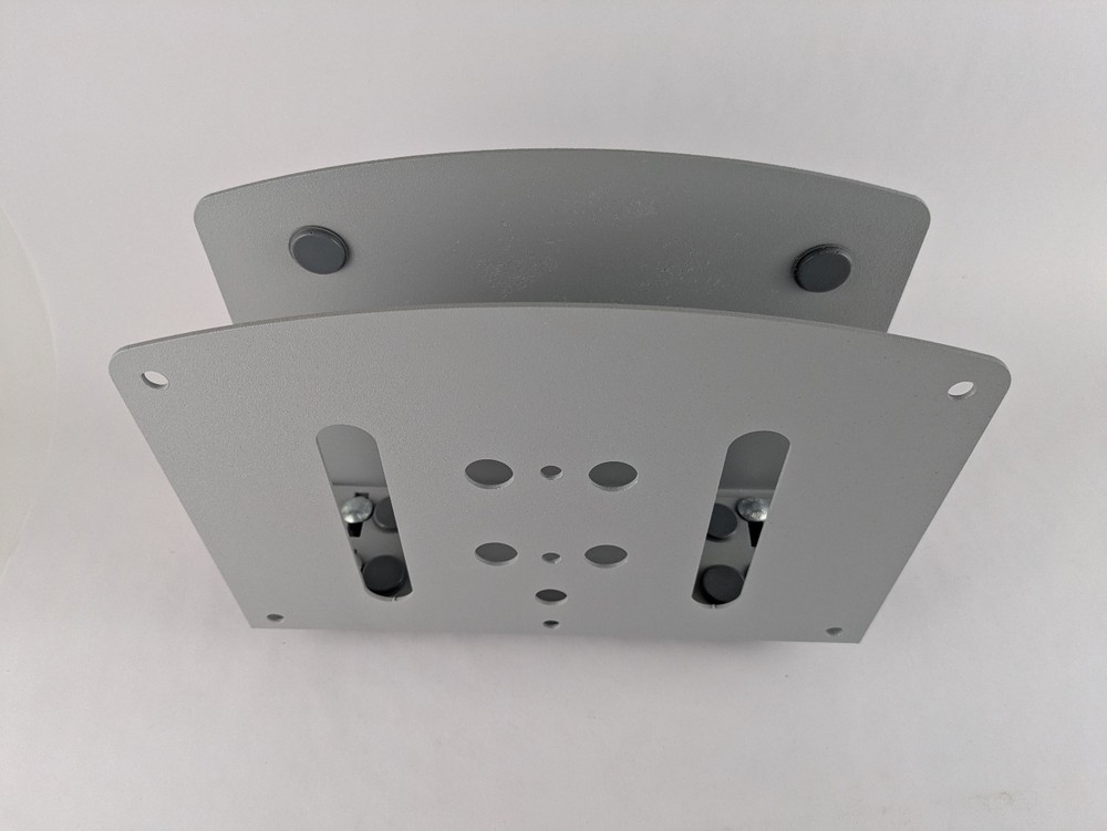 Track Mount Thin CPU Computer Holder - Fits Standard Equipment Device Rail