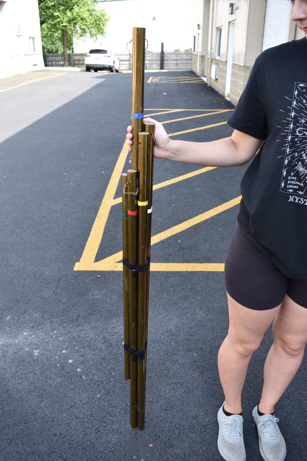 Set of 5 Church Chimes, Great Sound! 'F,C,F,C,A' Notes (CU496) chalice co.