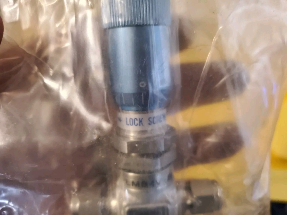 Ham-Let Needle Valve 2LMS4V-BI Adjustable Susf316L Ucv Compression Fitting