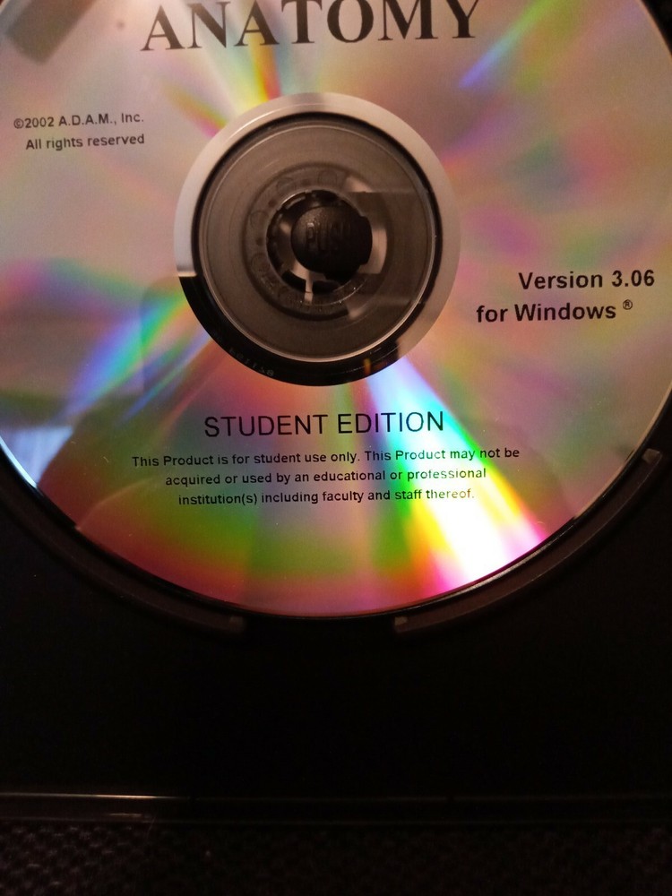 Interactive ANATOMY Student Edition CD ROM