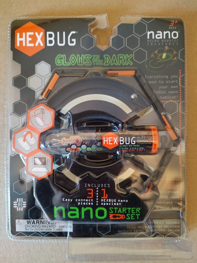 Hexbug Nano Glows in the Dark Starter Set