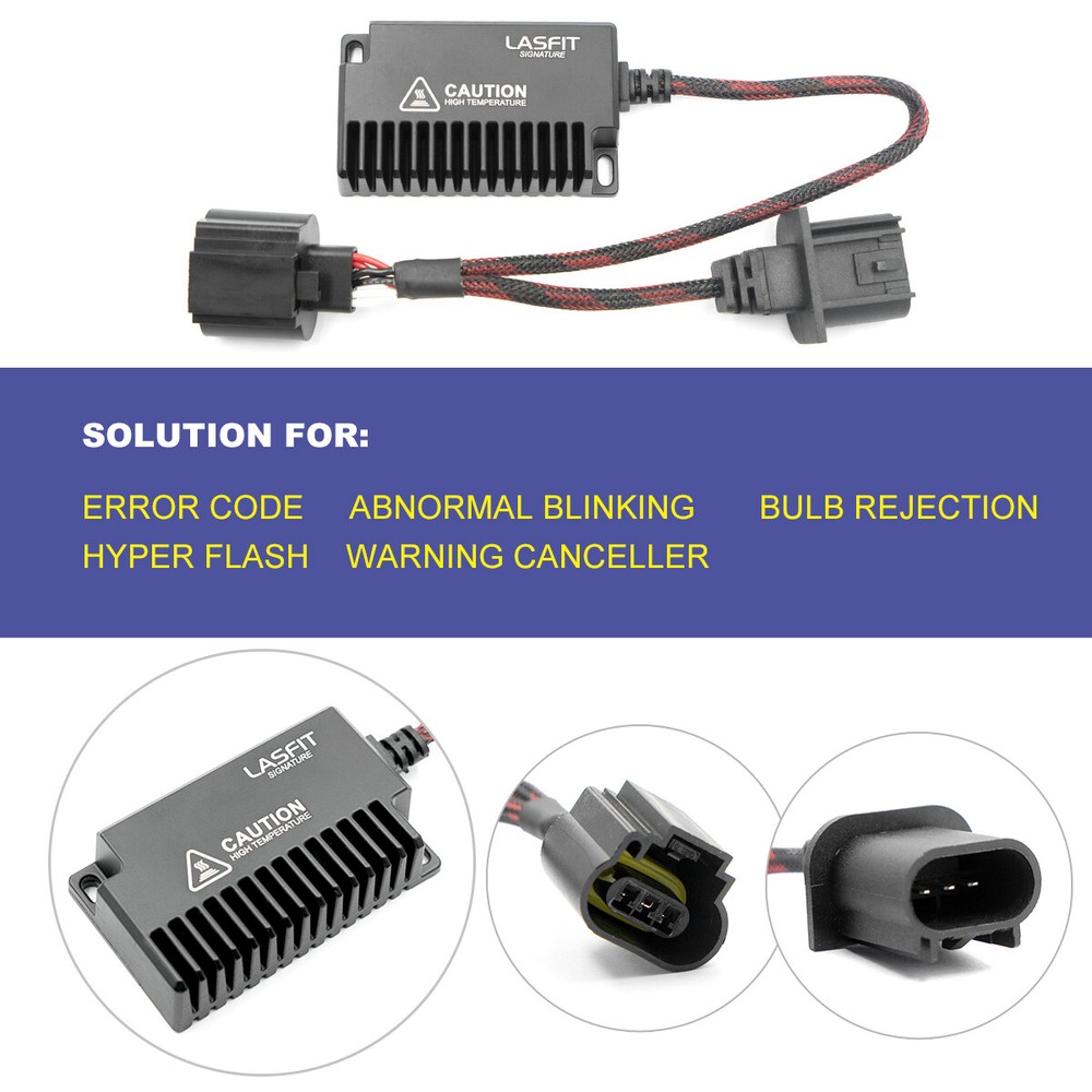 Resistor for LED Headlight Kit 9008 H13 Error Code Canceller Anti Flicker Canbus