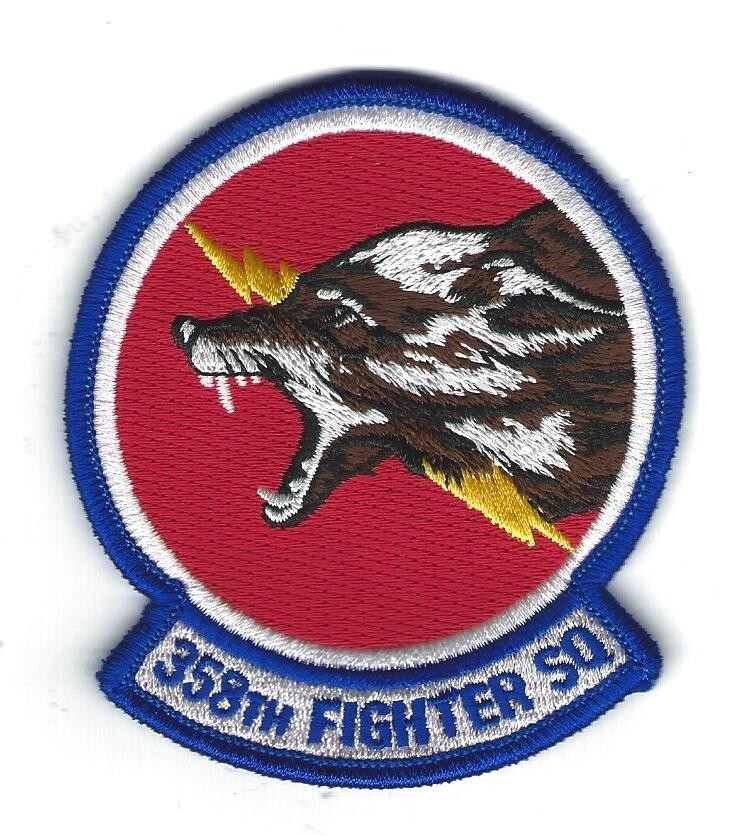 358th FIGHTER SQUADRON #1 patch