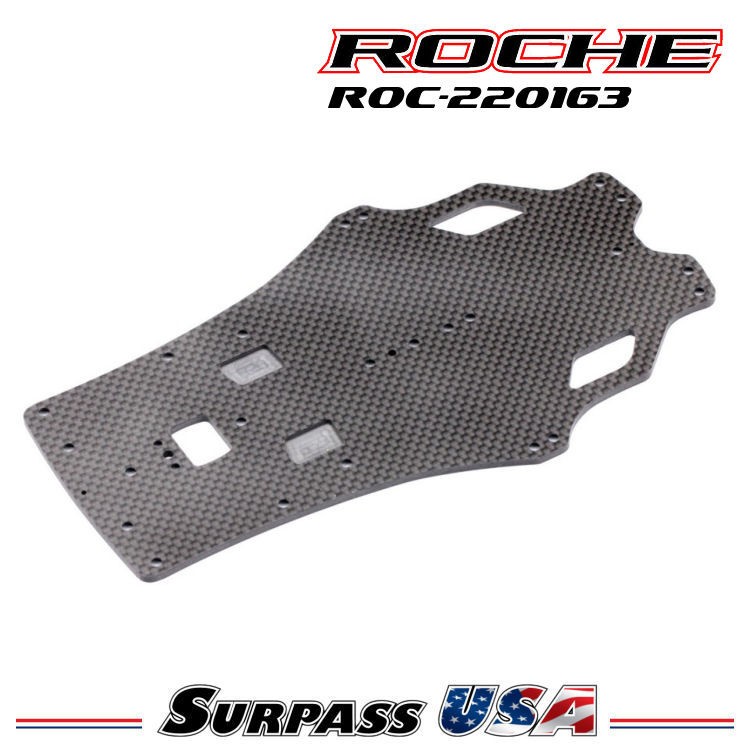 Roche - Rapide P12G EVO 2.5mm Graphite Main Chassis (220163)