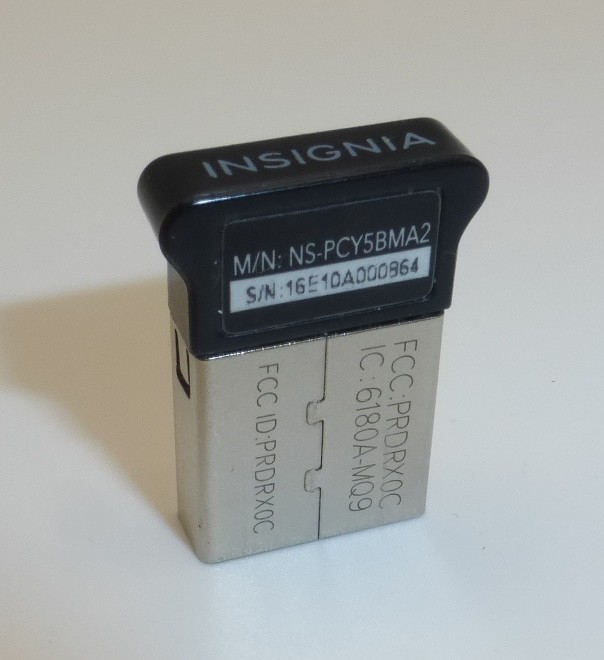 Insignia USB Bluetooth 4.0 Adapter NS-PCY5BMA2