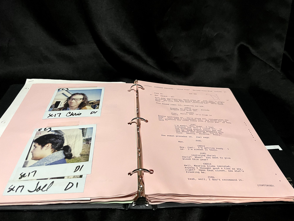 Northern Exposure Script with Cast Polaroids - Blood Ties