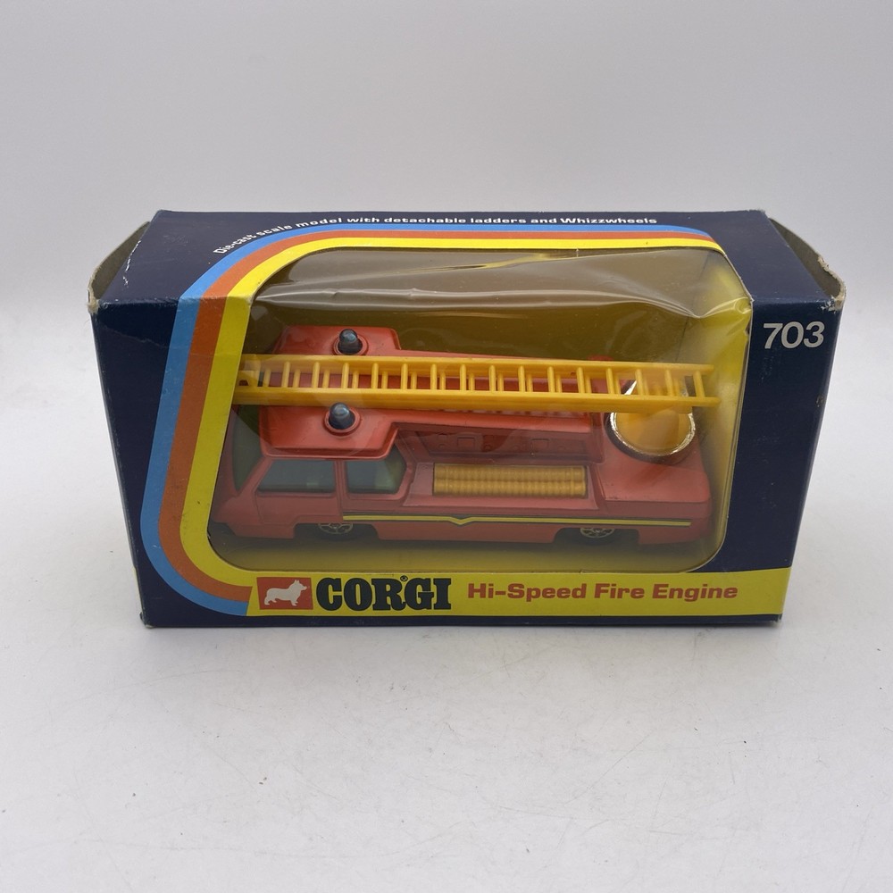 Corgi 703 Hi-Speed Fire Engine - Boxed