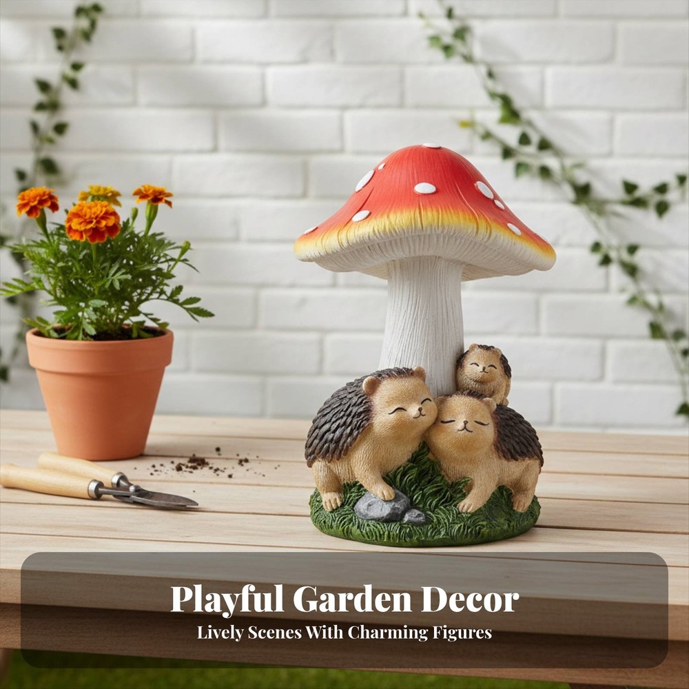 Solar Toadstool House Light Automatic On/deactivate Solar Toadstool House