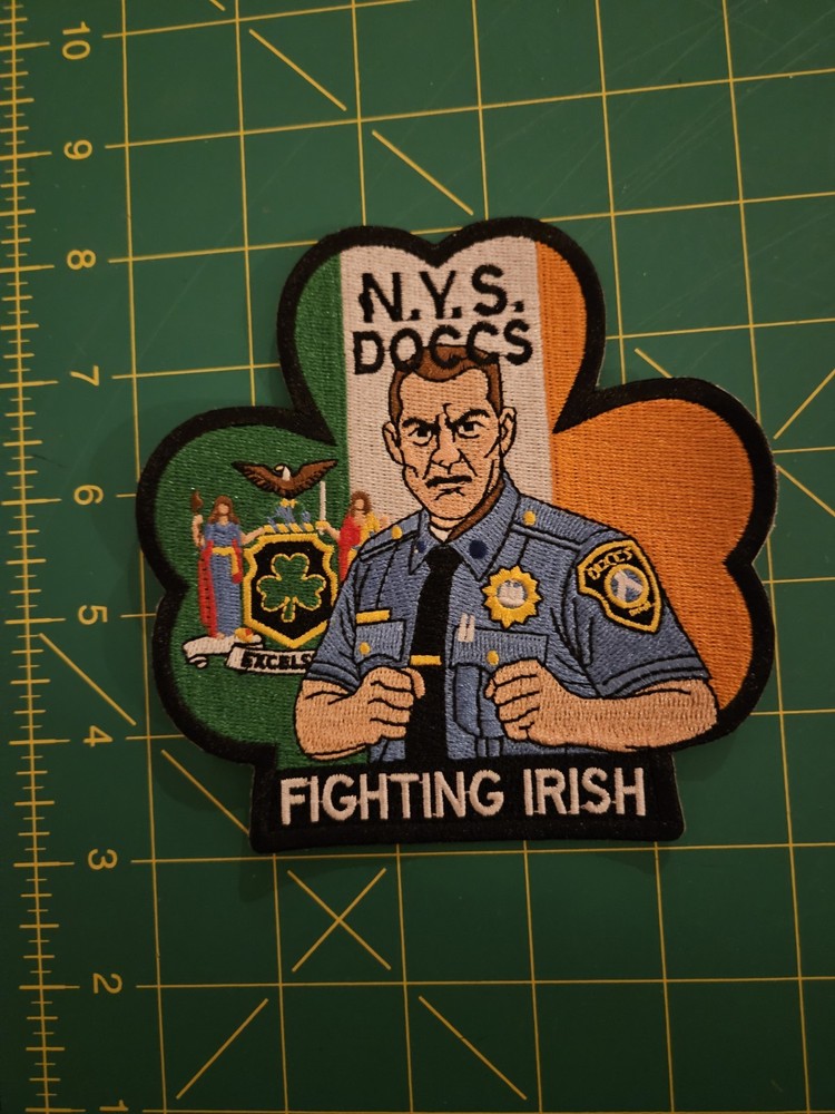 NYS DOCCS Fighting Irish St Patrick's Patch Corrections Community Supervision
