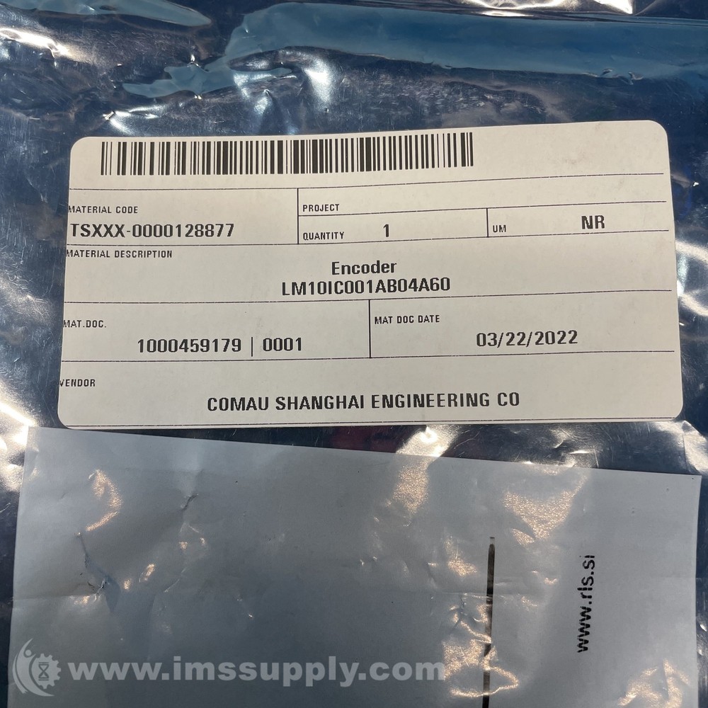 RLS LM10IC001AB04A60 Incremental Magnetic Encoder FNFP