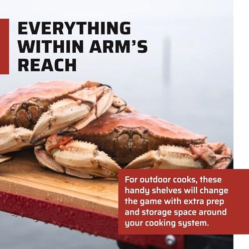 Folding Side for 2 Burners Shelf Set