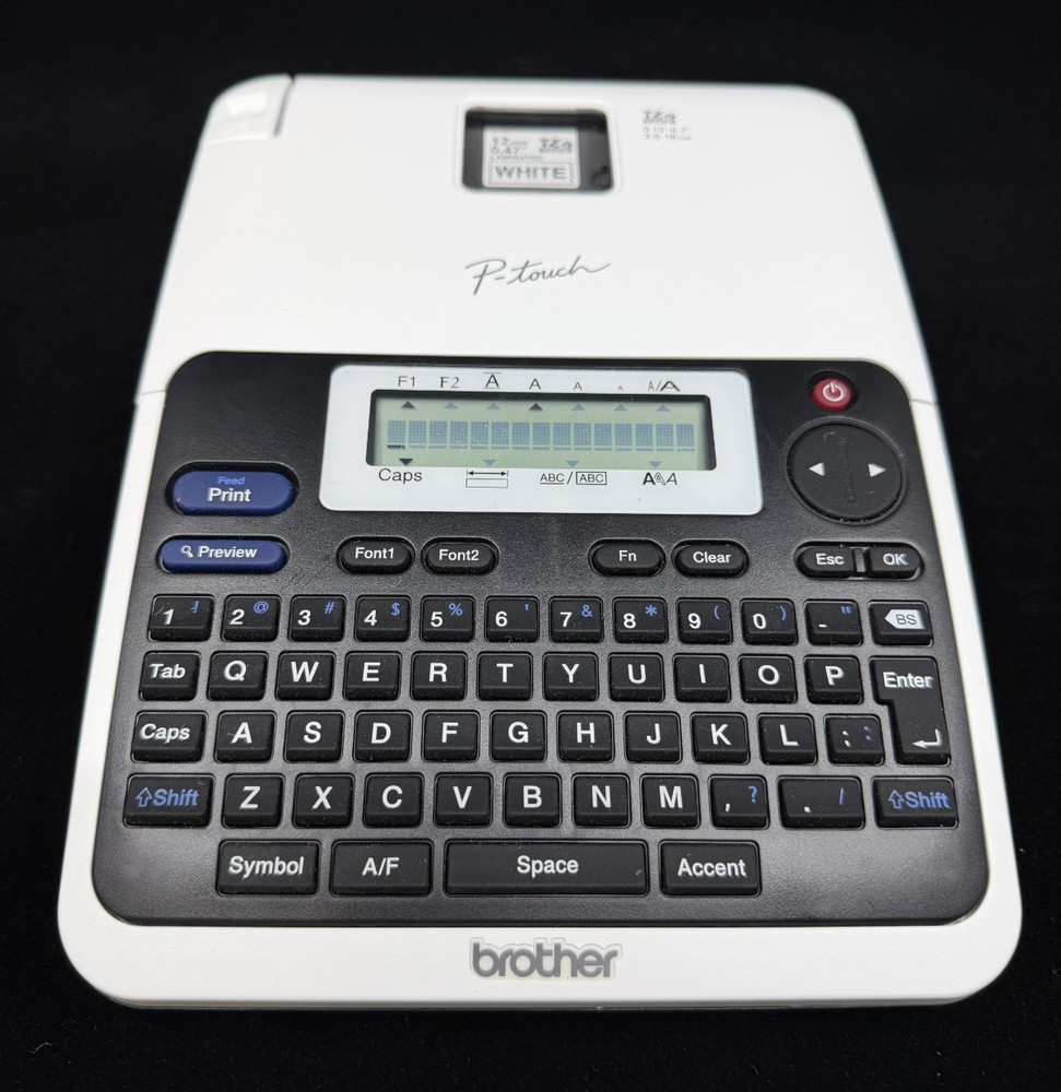 Brother P-Touch Label Maker Printer Model PT-2040 TESTED