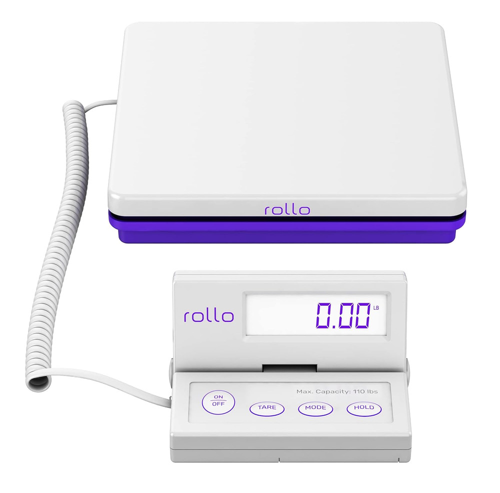 Shipping Scale for Packages - Digital Shipping Postal Scale (110 Lb Max) - Hold