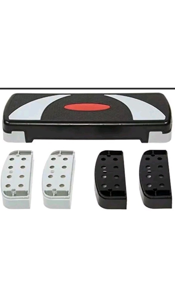 BalanceFrom Adjustable Workout Aerobic Stepper Step Platform Trainer