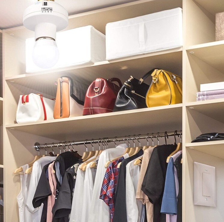 EASY Wireless Remote Control Light Switch + Socket Cap Turns On & Off 4 Channels