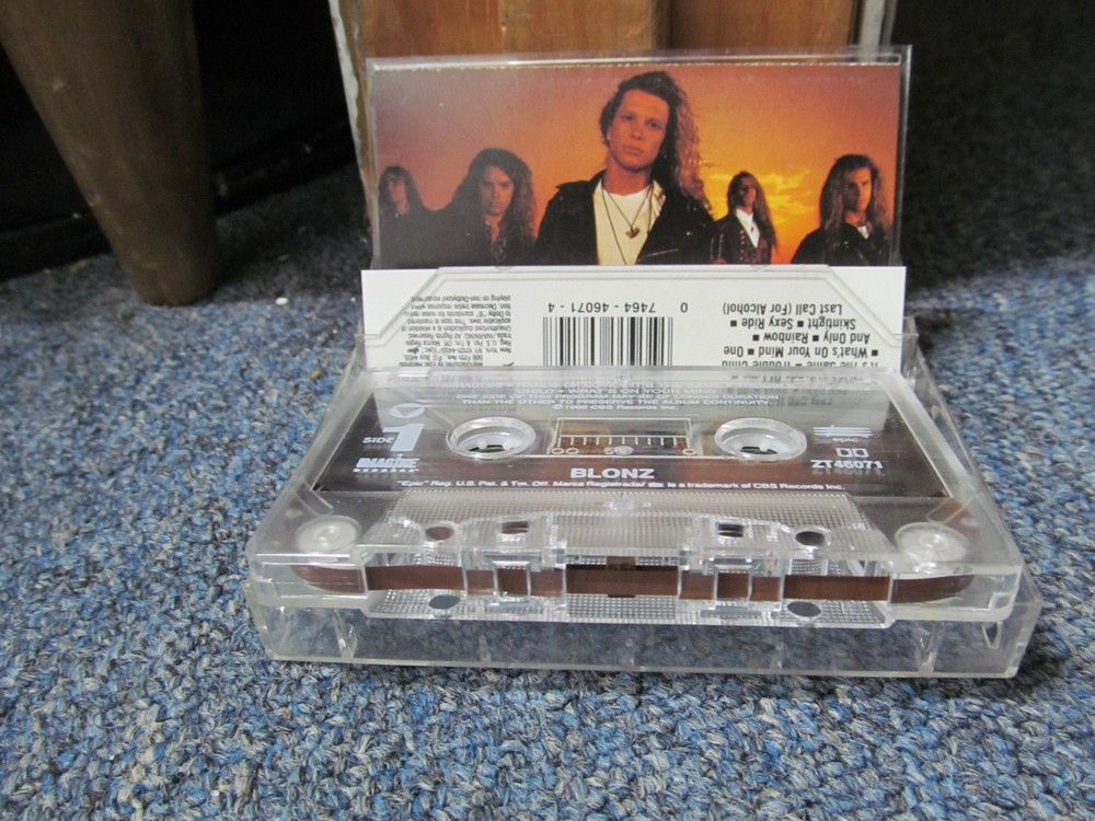 Blonz - Cassette UNTESTED / AS-IS - For Insert & Case