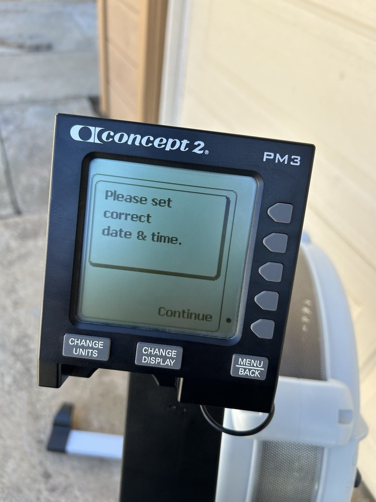 Concept 2 Model D Rowing Machine PM3 Pick Up Only