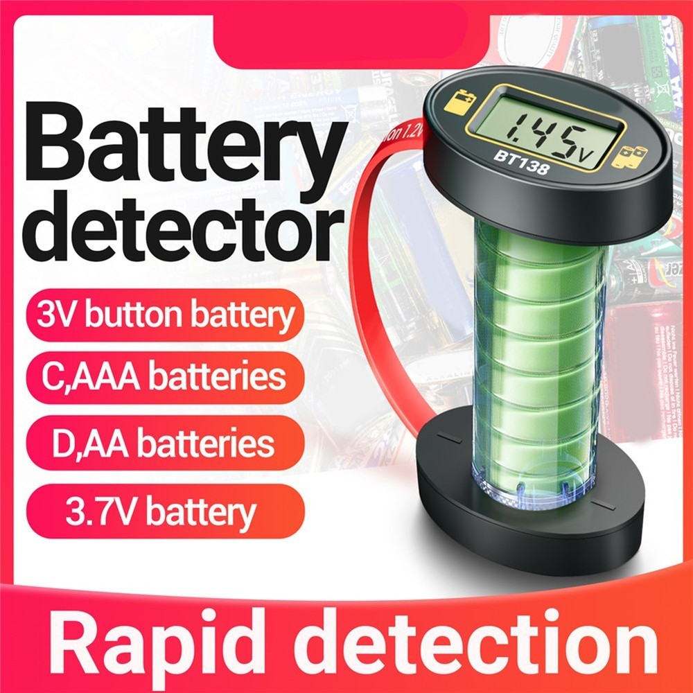 Lithium Battery Capacity Tester with Digital Display for Fast Power Check