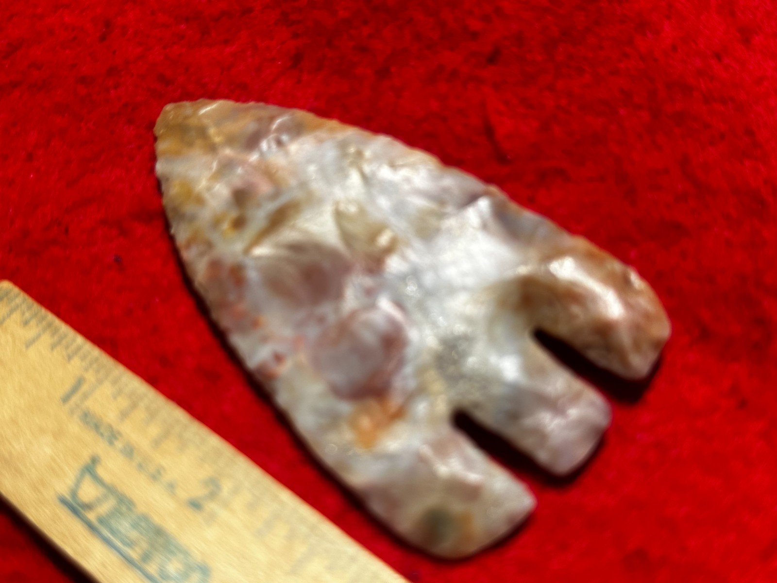 3 1/2" Flintridge Calf Creek Point, Indian Artifacts, Hopewell, Arrowheads