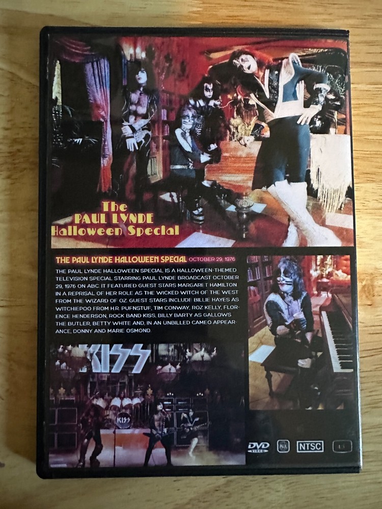 KISS - Paul Lynde Halloween Special 1976 DVD Live Gene Paul Ace Frehley