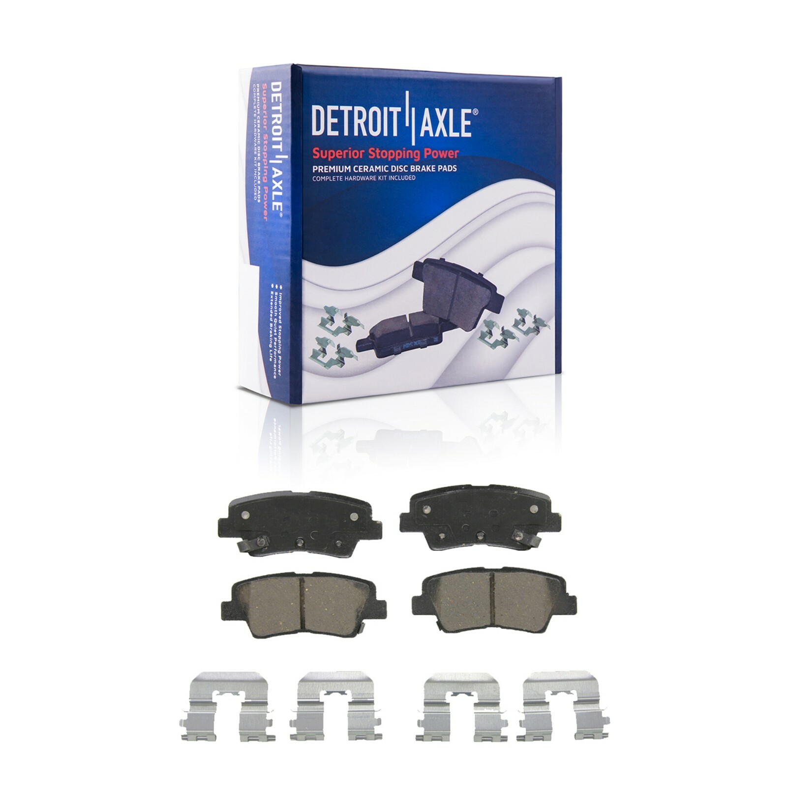 Front Rear Rotors and Brake Pads for Hyundai Veloster Elantra Coup GT Kia Forte5