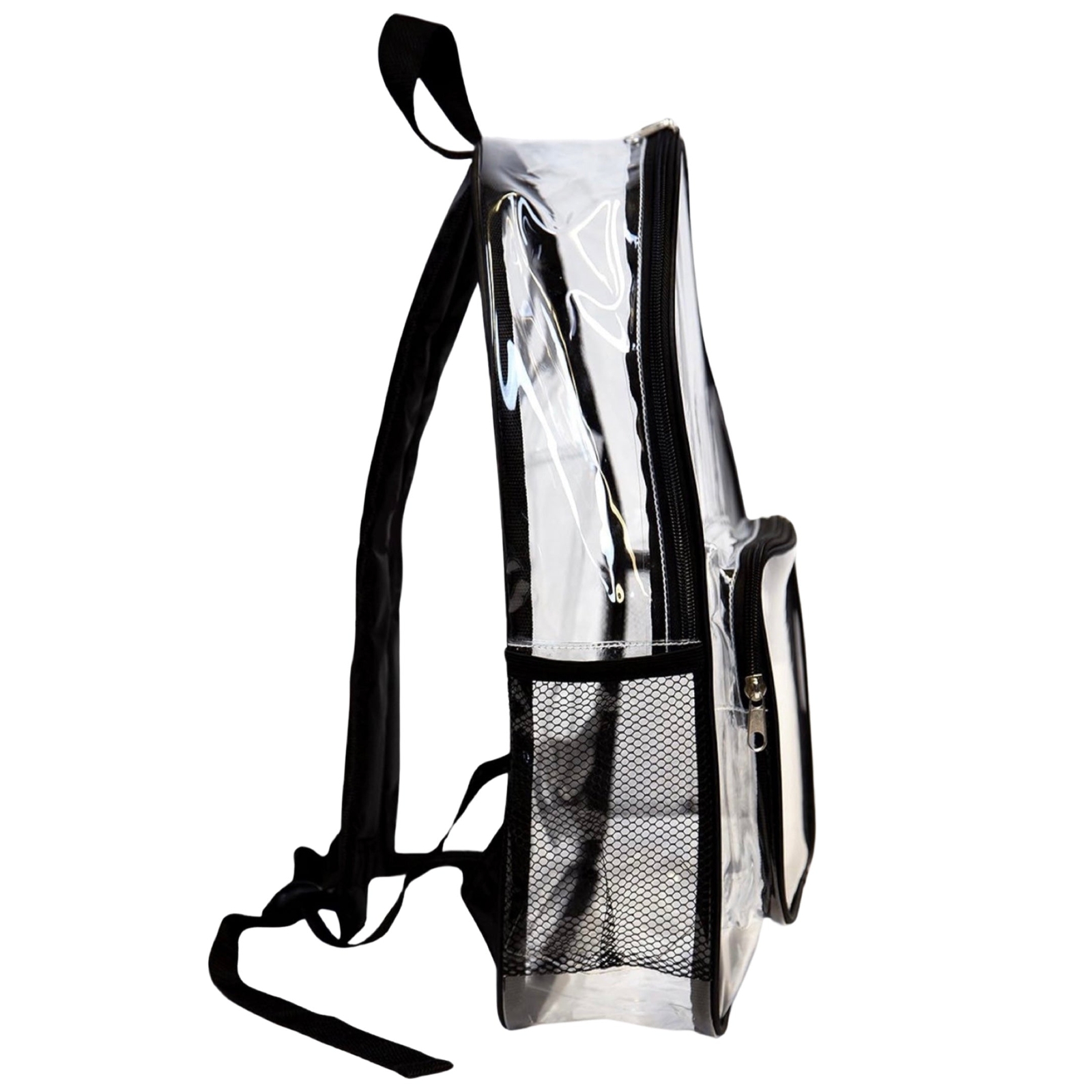 Transparent Clear Backpack with Laptop Sleeve - Concert & Stadium Approved