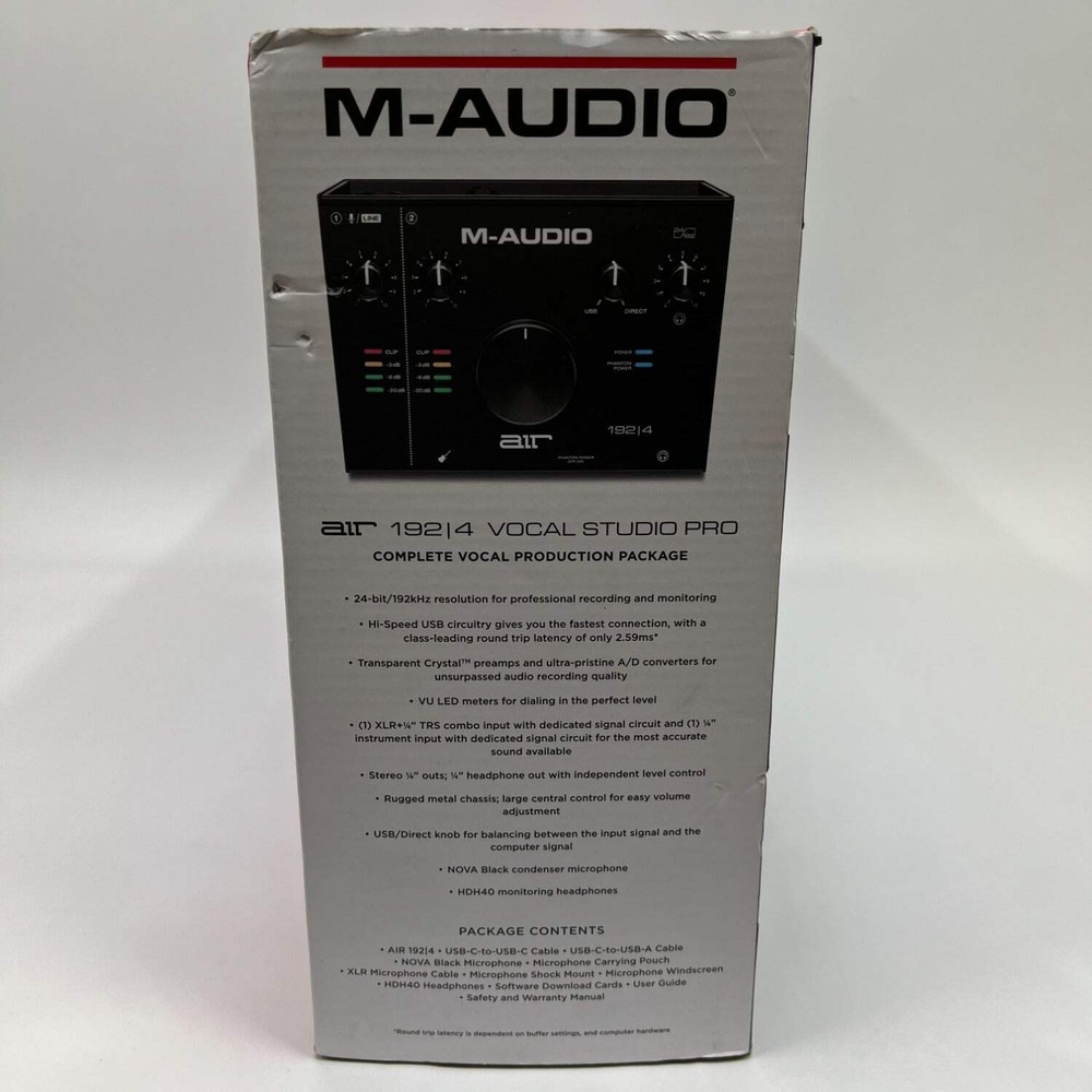 M-Audio Air 192x4 Vocal Studio Pro Studio Set