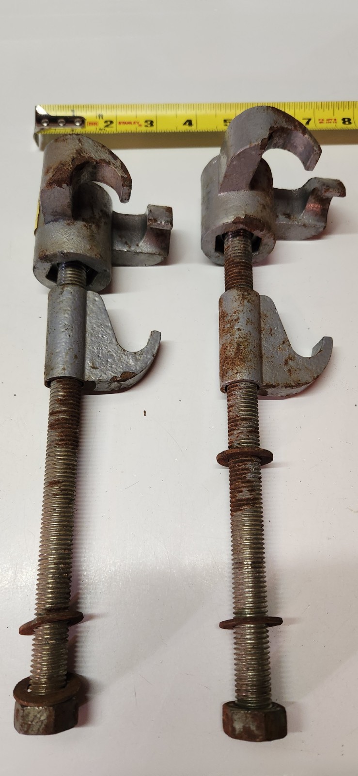 Vintage Strut Coil Spring Compressor All Metal Construction, Set of 2