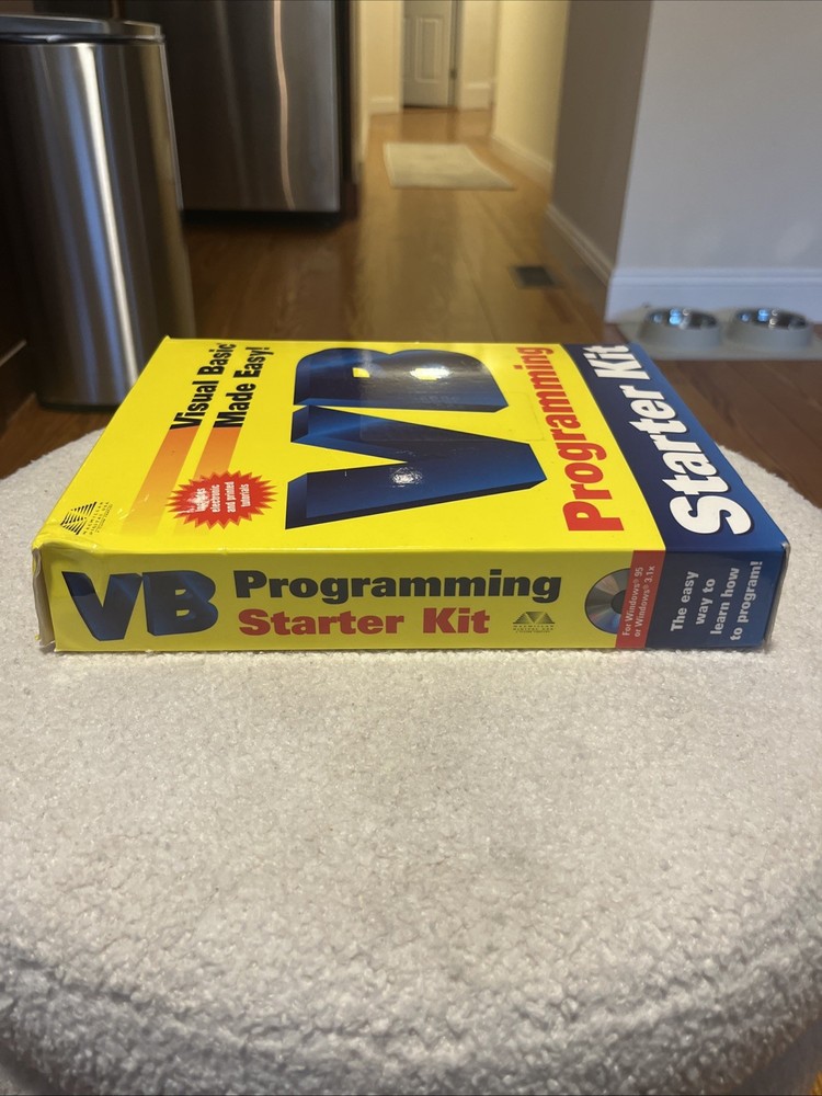 Visual Basic Made Easy VB Programming Starter Kit New Open Box