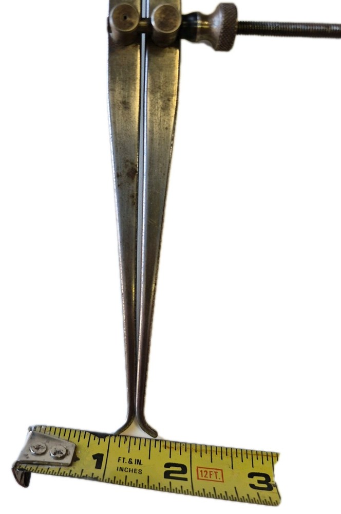 Starrett 73A-6 Yankee Spring-Type Inside Caliper, 6" Size, Solid Nut