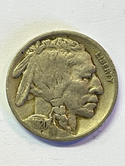 1920-P Buffalo Nickel
