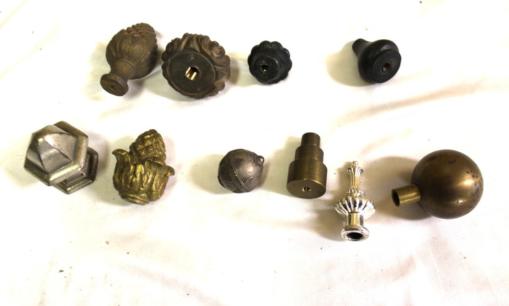 Lamp Finals , Bronze & Brass , Different styles , (10 )
