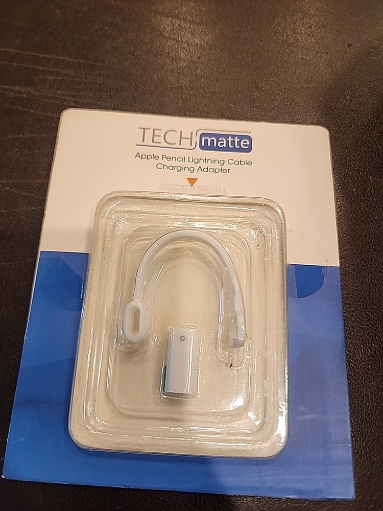 Tech Matte Apple Pencil Lightning Cable Charging Adapter