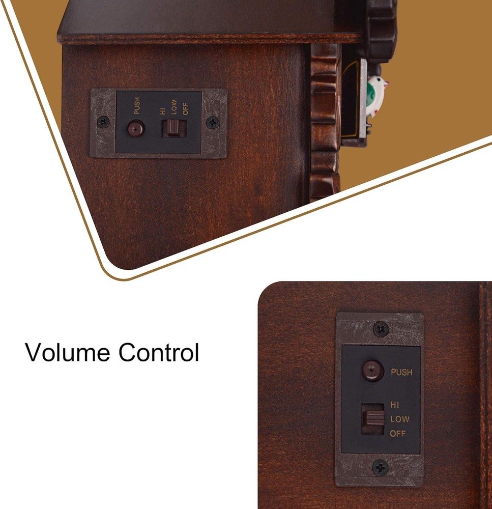 Handcrafted Wood Cuckoo Clock MX210