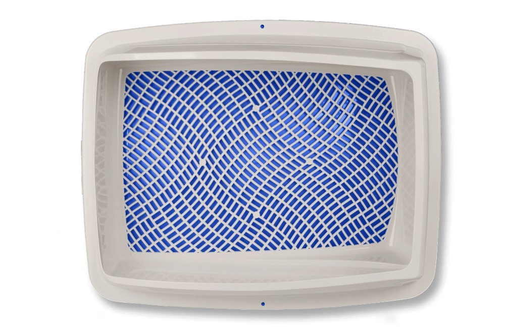 Framed Sifting Cat Litter Pan
