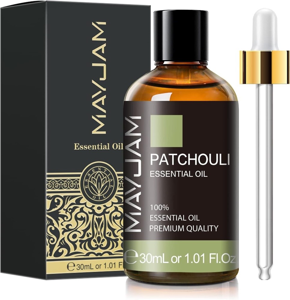Versatile Patchouli Essential Oil 1.01FL.OZ - Perfect for Diffusers & DIY Crafts