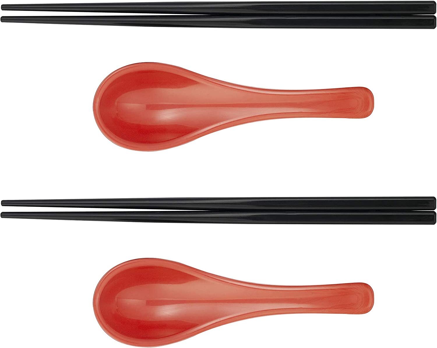 Ozeri Earth Ramen Bowl 6-Piece Set [COLORS], Made from Plant & Natural Materials