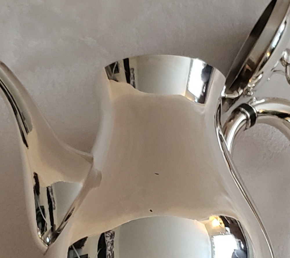 Reed & Barton Americana MCM Silverplate 3 Piece Tea Set