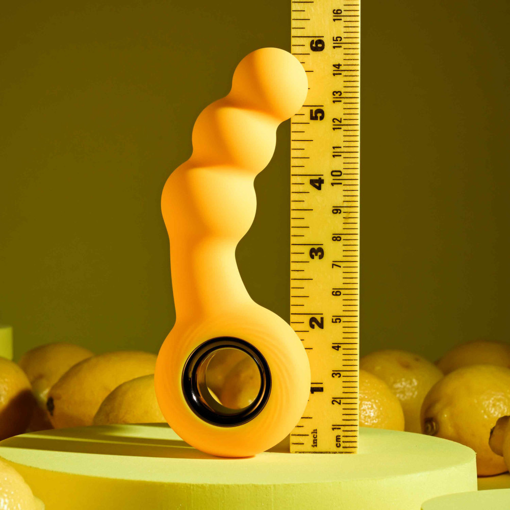 Rechargeable Vibrating Beaded Silicone Butt Plug Anal Probe Backdoor Stimulator