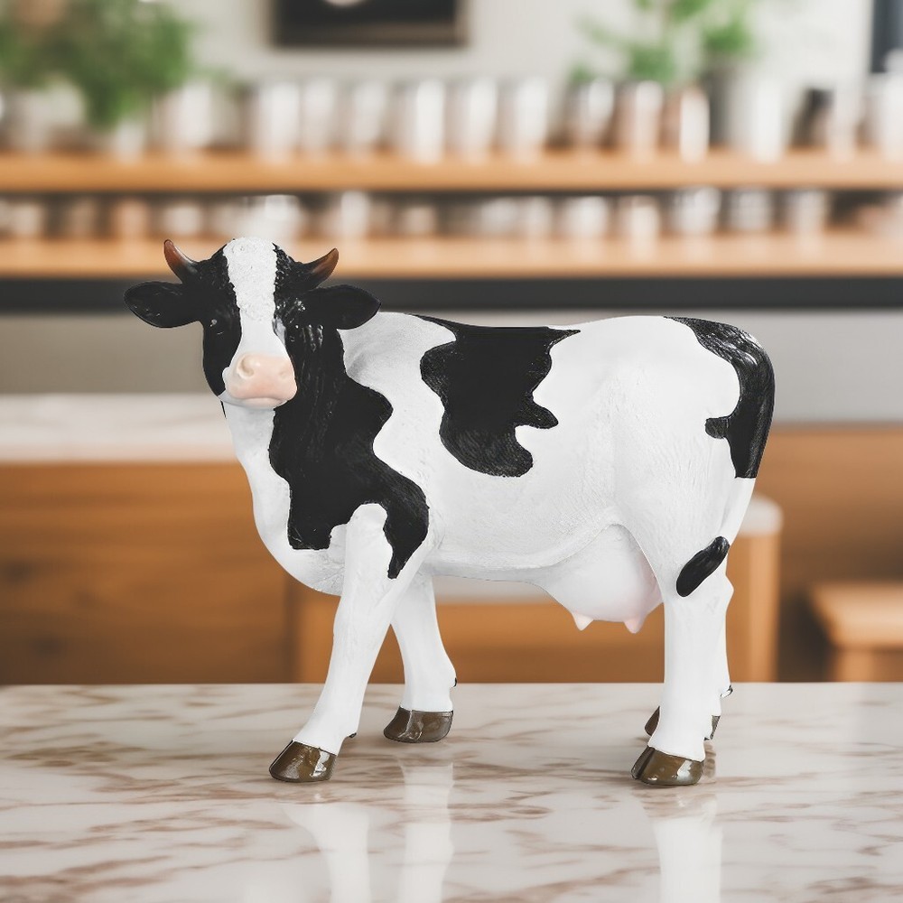 8.25"H Cow Standing Figurine