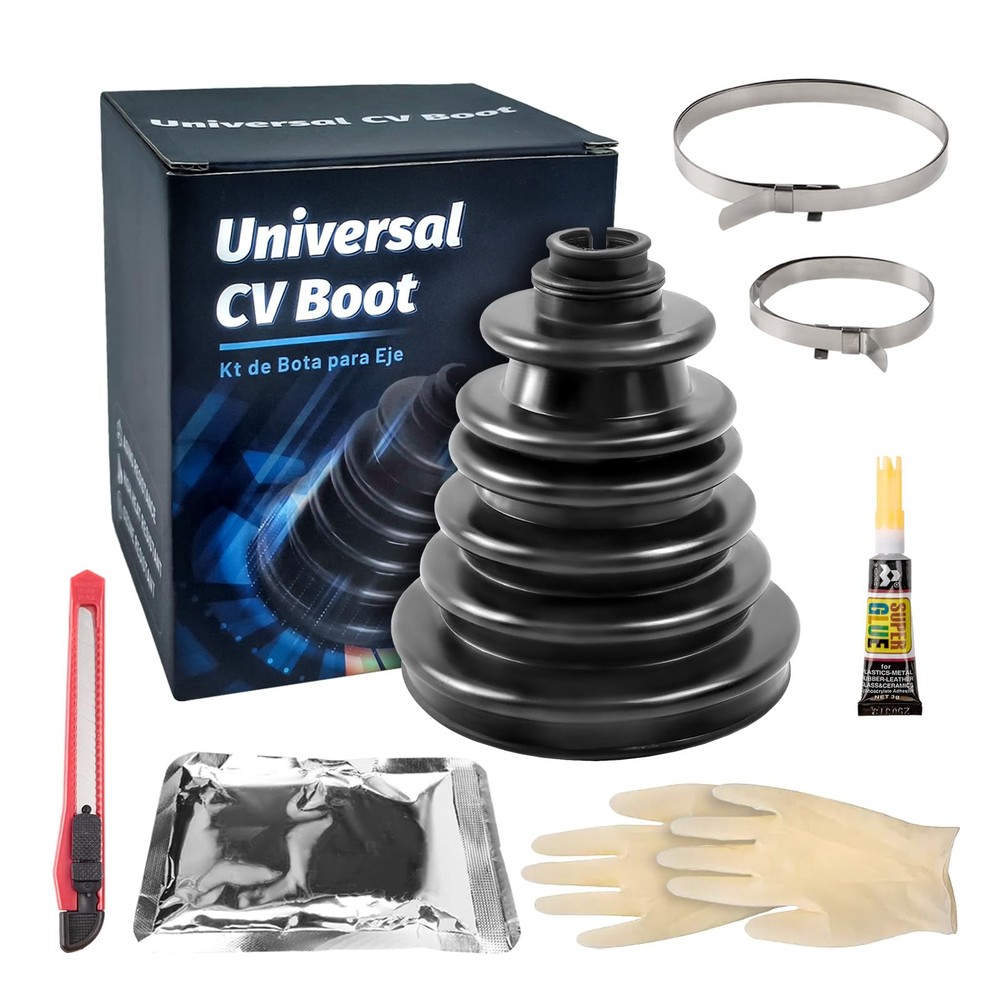Universal CV Boot Kit Split Joint Gaiter Stretchable Replacement Car Auto Parts