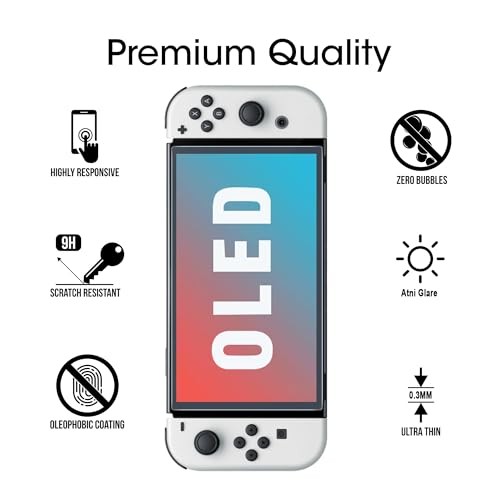 Auto-Alignment OneTouch for Nintendo Switch OLED Screen Protector [7.0"]