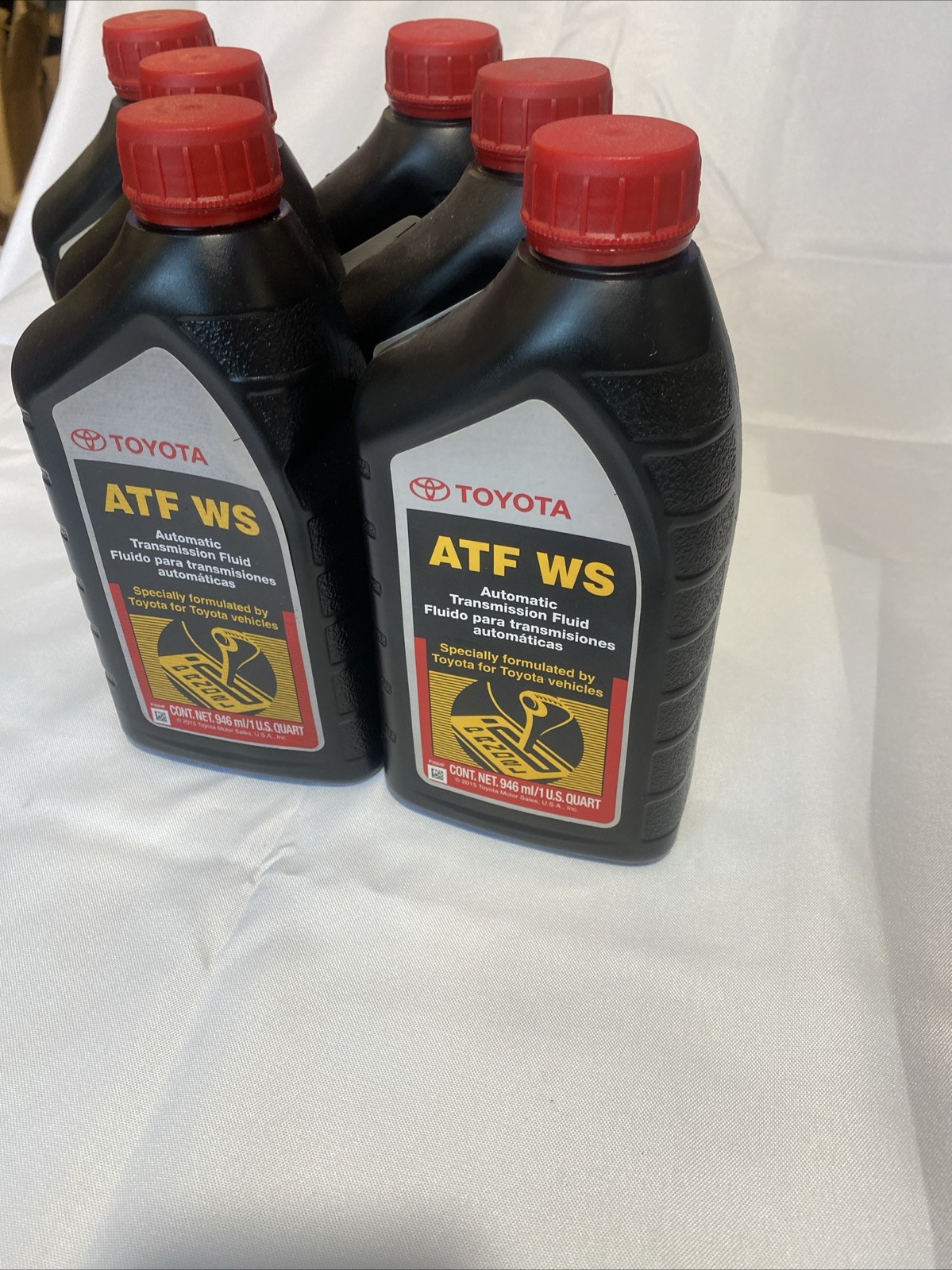 Toyota 00289-ATFWS4 Lexus & Automatic Transmission Fluid Oil 6 Quart