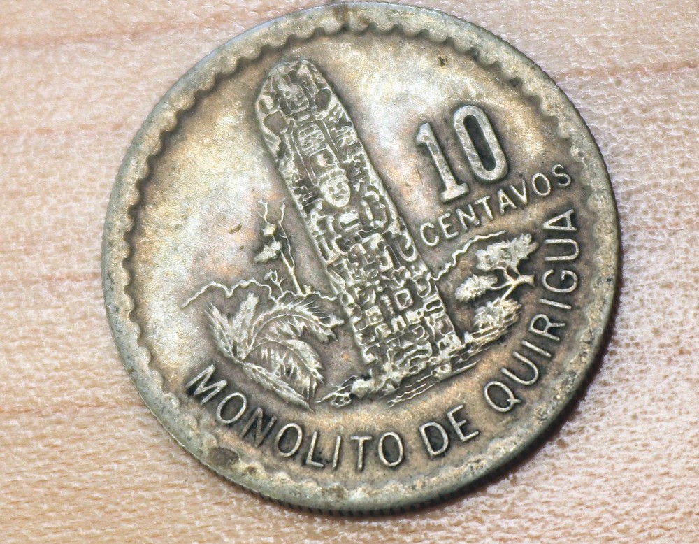 1977 Guatemala 10 Centavos